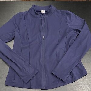 CALIA XXL Inspire Full Zip Opulent Blue Track Jacket NWT